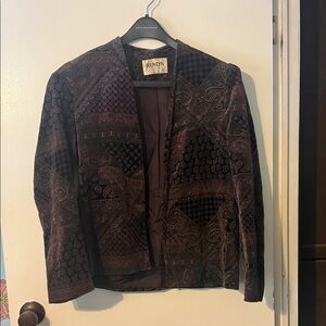 Women's Elegant Patterned Blazer